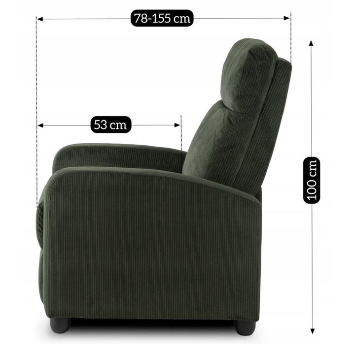 крісло реклайнер danny педікюрне крісло