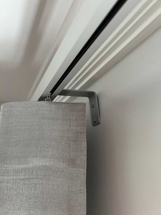 4 Cortinados Cor Gelo