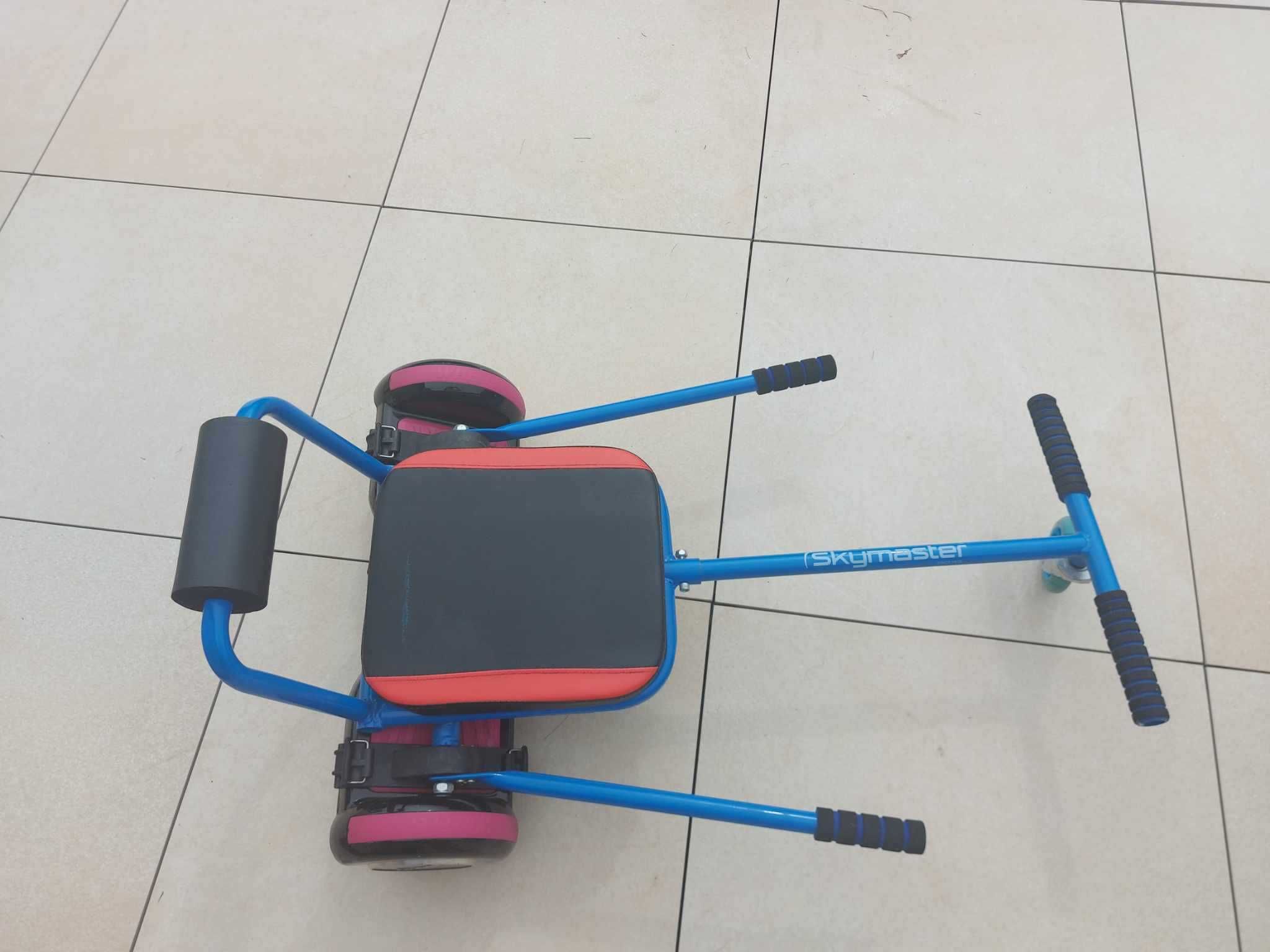 Deskorolka elektryczna Skymaster z torbą i gokartem