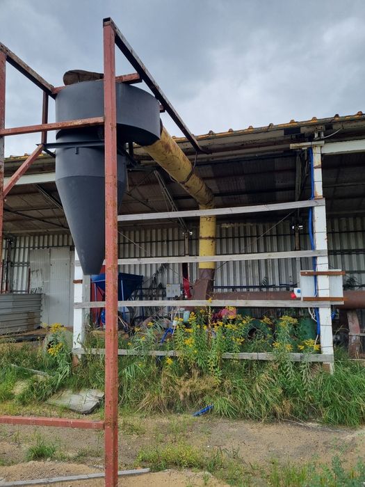 Suszarnia do trocin, zrąbki o dużej wydajności 1t/h na paliwo stałe