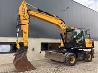 Колісний екскаватор JCB JS160W | 2016 рік | 10 620 мотогодин