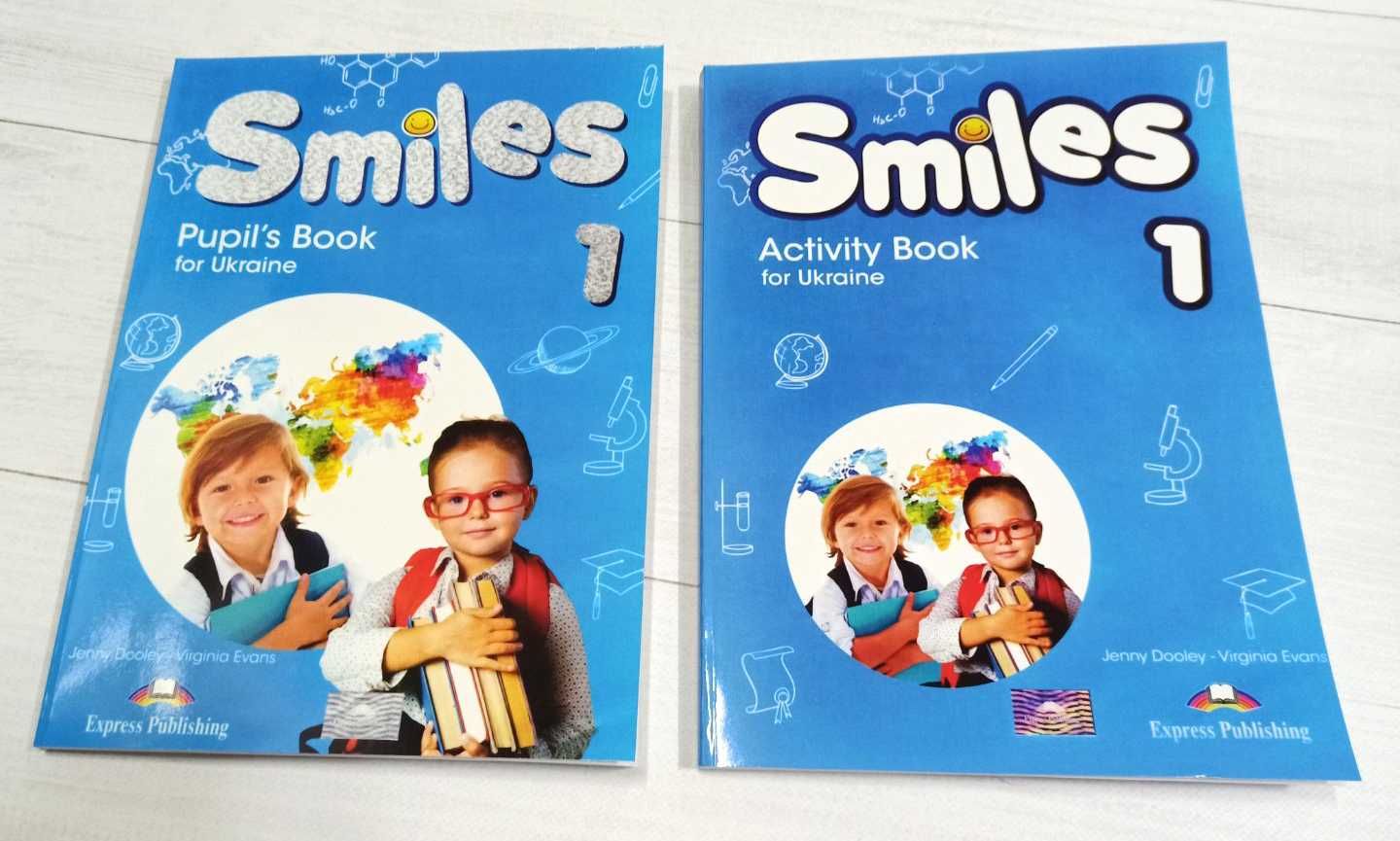 Smiles 1, 2 , 3,4 for Ukraine Pupil’s book & Activity book