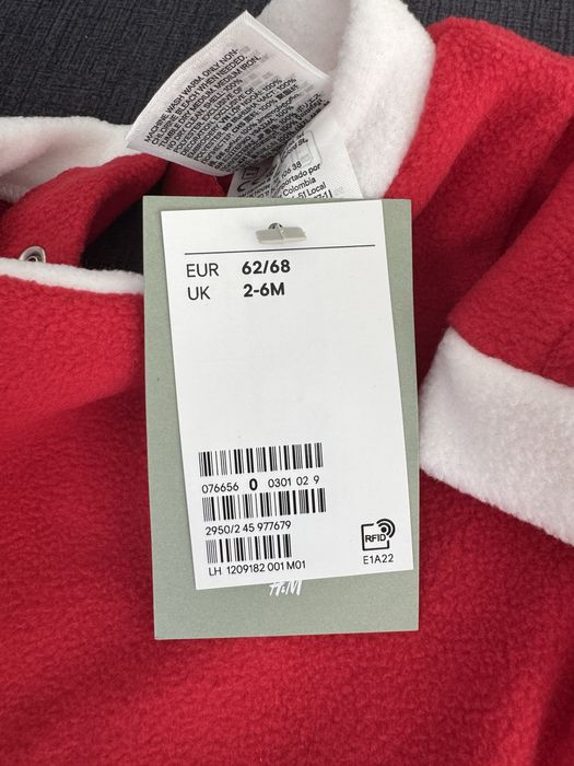 Strój Mikołaja 62/68 H&M