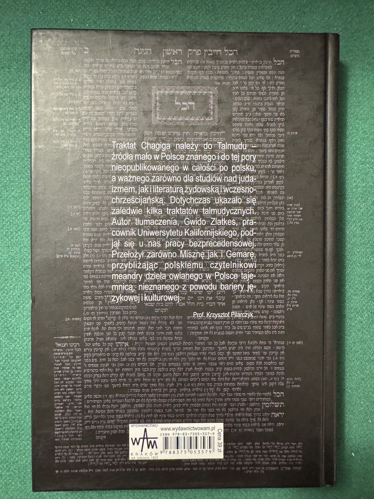 Traktat Chagiga. Talmud babiloński.