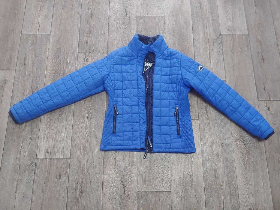 Чоловіча синя куртка на осінь 42 розмір