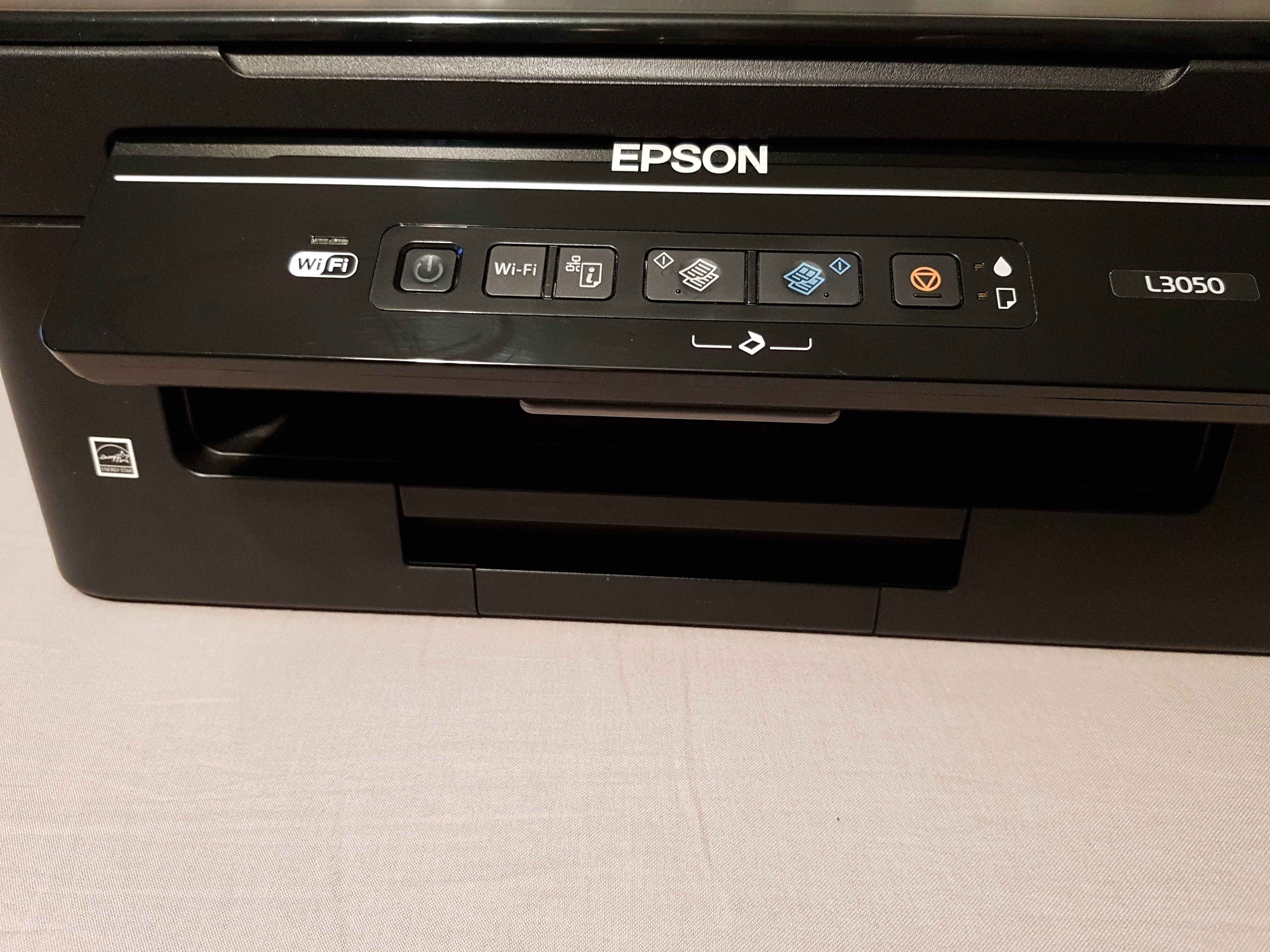 Druk-kopia-skan Epson L3050, wlewane tusze - bardzo tanie drukowanie