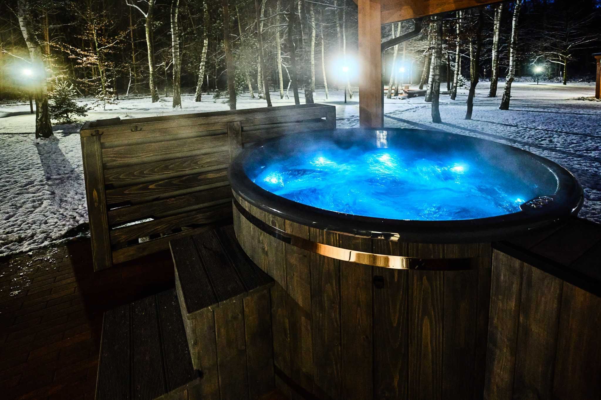 Domek na wynajem w lesie. Jacuzzi, sauna. Panieński. Urodziny. Rzeszów
