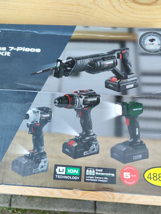 Набір акумуляторних інструментів PARKSIDE PERFORMANCE