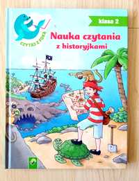 Edukacyjna książka dla dzieci "Nauka czytania z historyjkami"