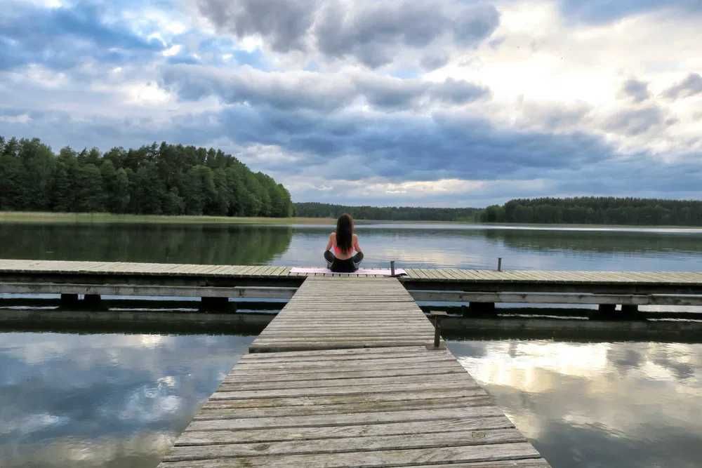 Mięta i Woda domek na Mazurach nad jeziorem | Balia z widokiem