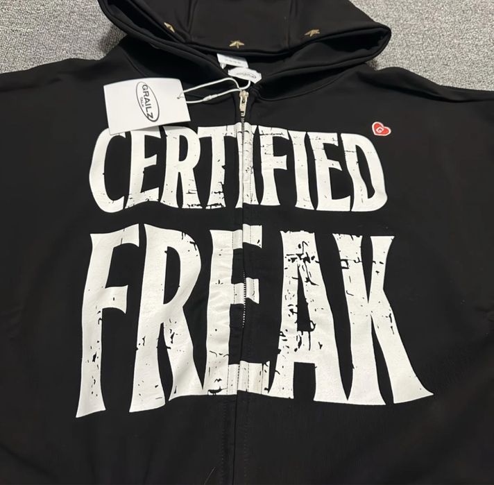 В УКРАЇНІ! Grailz project Certified Freak Hoodie
