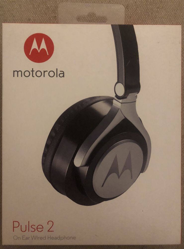 • Fabrycznie NOWE Słuchawki - Motorola Pulse 2 - Zaplombowane Prezent