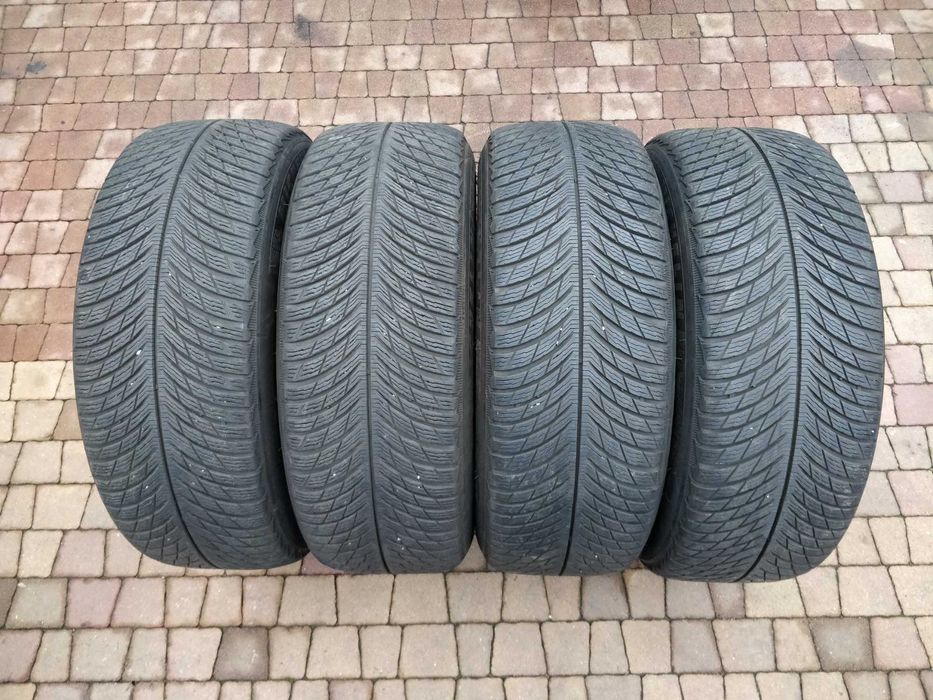 3689. Opony zimowe 225/45/18 Michelin Pilot Alpin 5 7mm 2023r  4szt