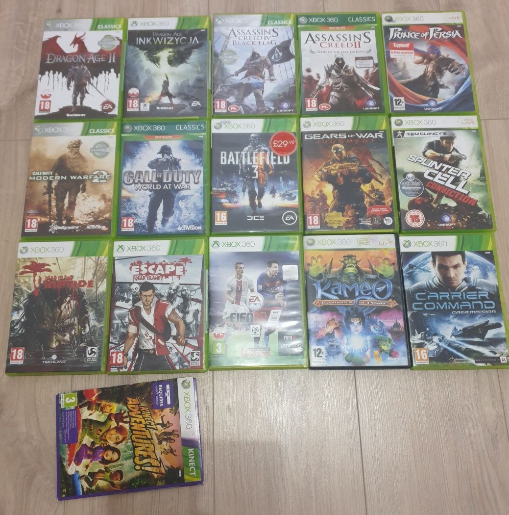 XBOX 360 gry w całości