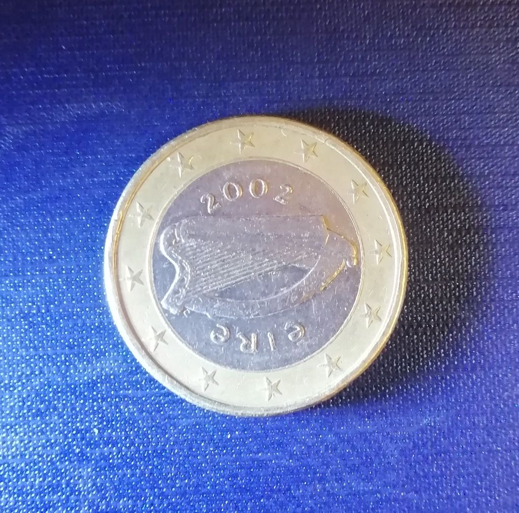 Moeda €1 Irlanda 2002