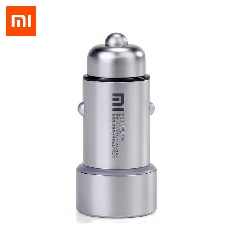 Carregador Isqueiro Carro Xiaomi Car _ 2 USB