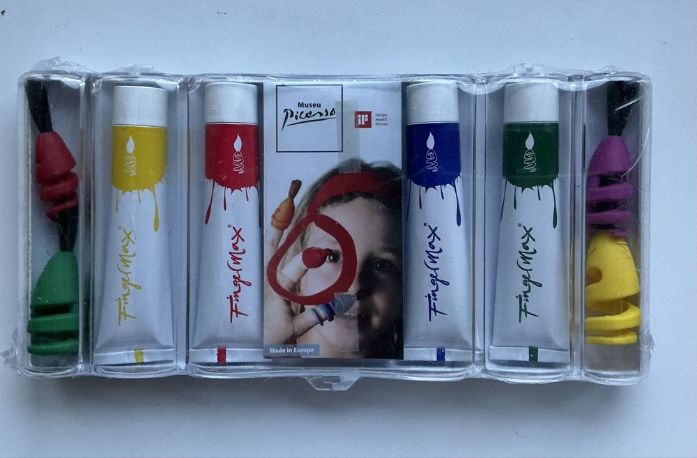 Набор красок для рисования пальцами