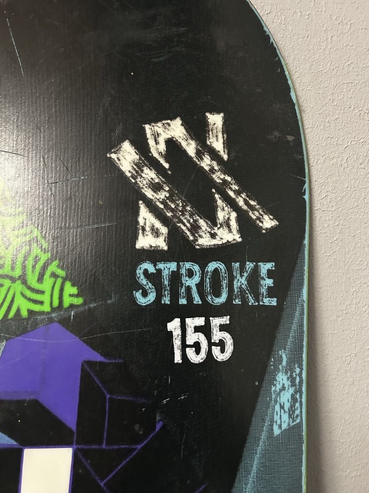 Сноуборд Volkl stroke 155 + кріплення Bone