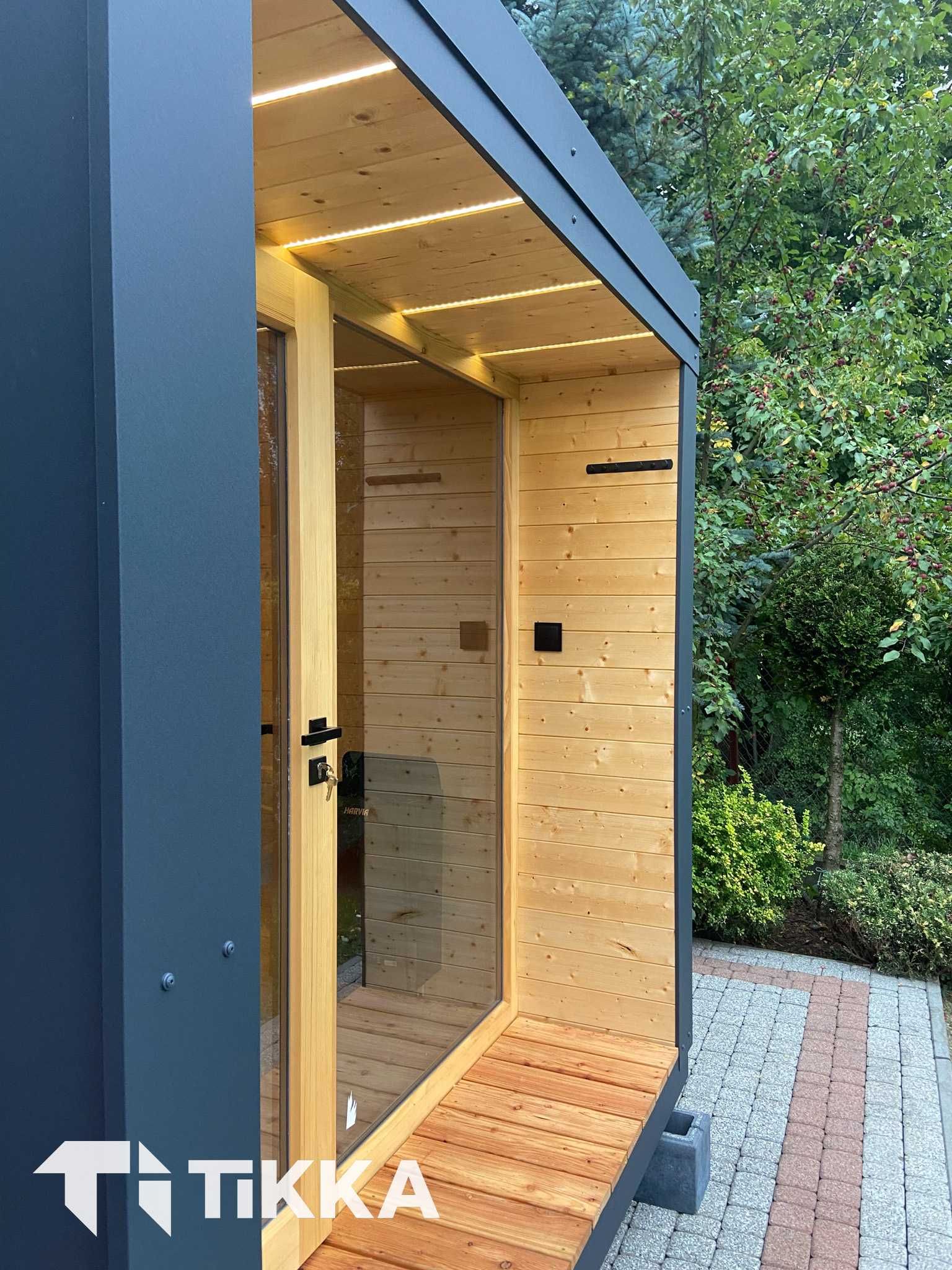 Ekskluzywna Sauna Fińska Ocieplona i Gotowa do Twojego ogrodu