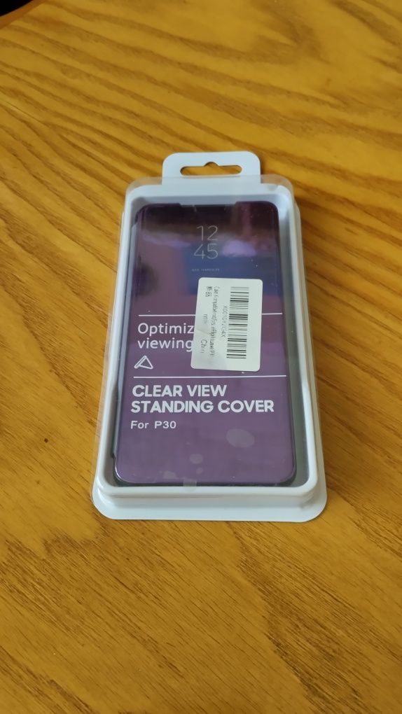 Etui clear view standing cover Huawei P30