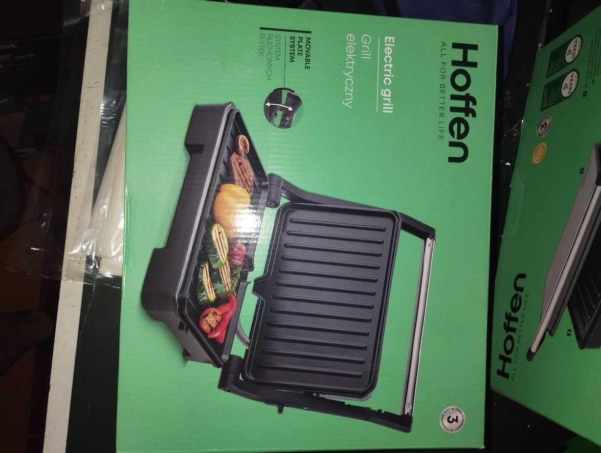 Grill elektryczny Hoffen 1000W