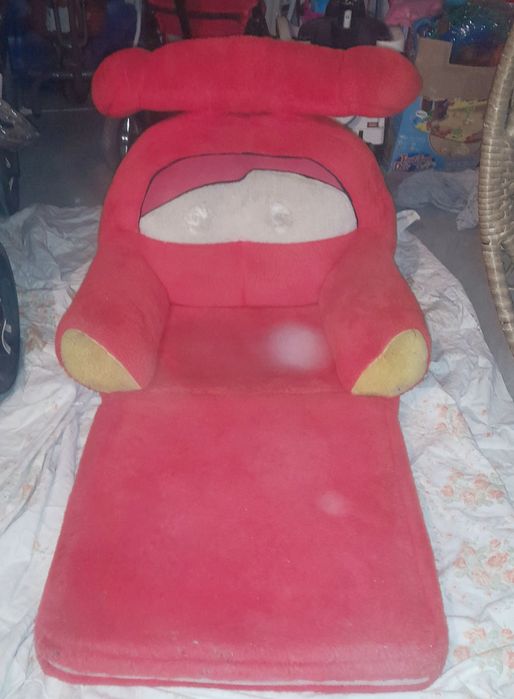 Fotelik pluszowy ZygZag