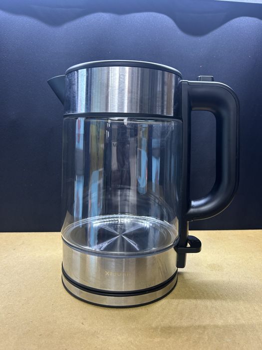 Чайник Xiaomi Glass Kettle 1.7 л, 2200 Вт, скло/нерж. сталь