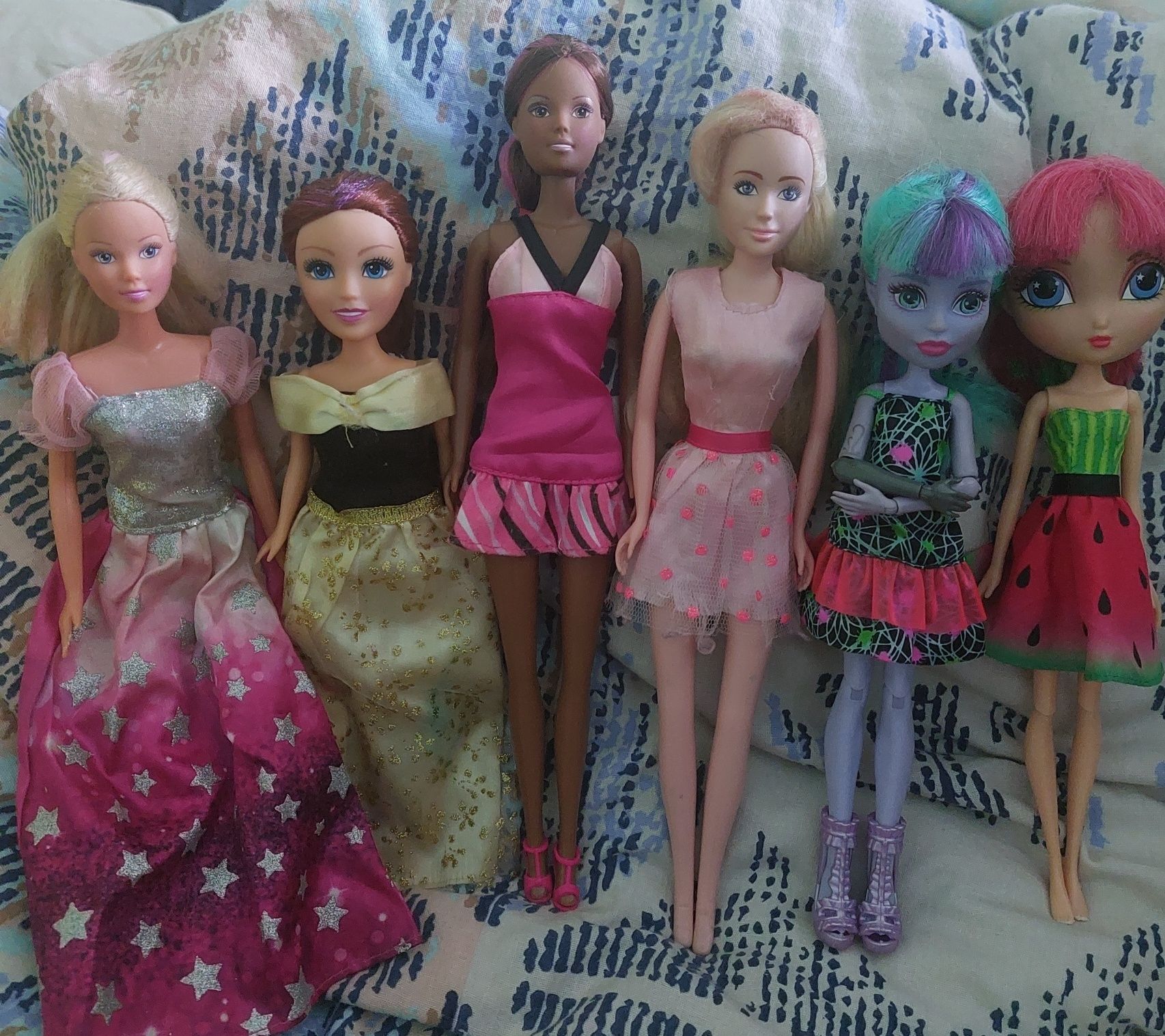 Оригінальні ляльки Барбі, Монстер хай, Штефі , Кен, валіза для ляльки