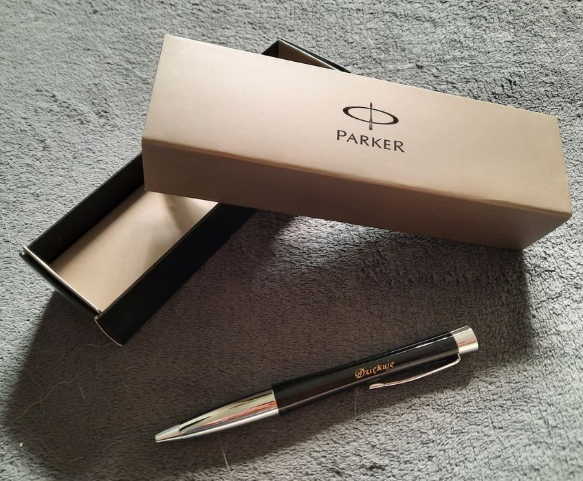 Dziękuję; Długopis PARKER z grawerem