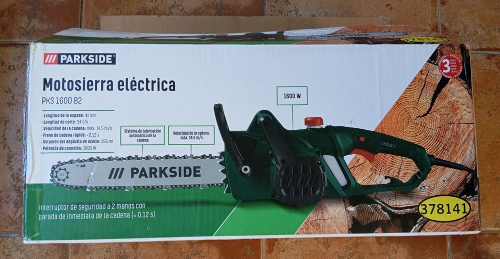 Motosserra elétrica Parkside