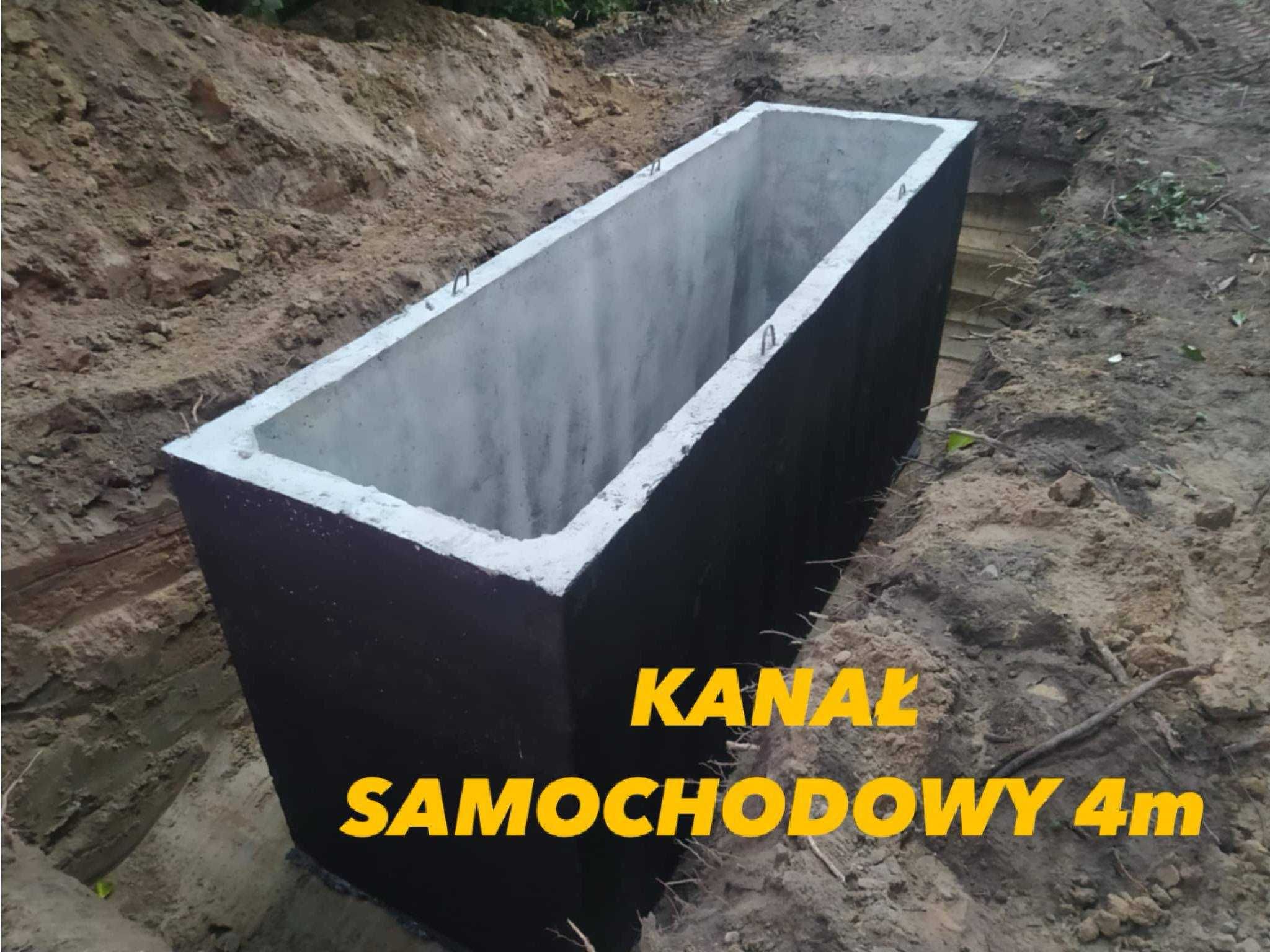 Kanał Samochodowy Warsztatowy Betonowy 400/120/170 BIAŁYSTOK