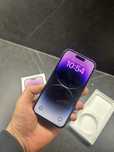 iPhone 14 Pro - 128gb - deep purple - 84% kondycji - komplet