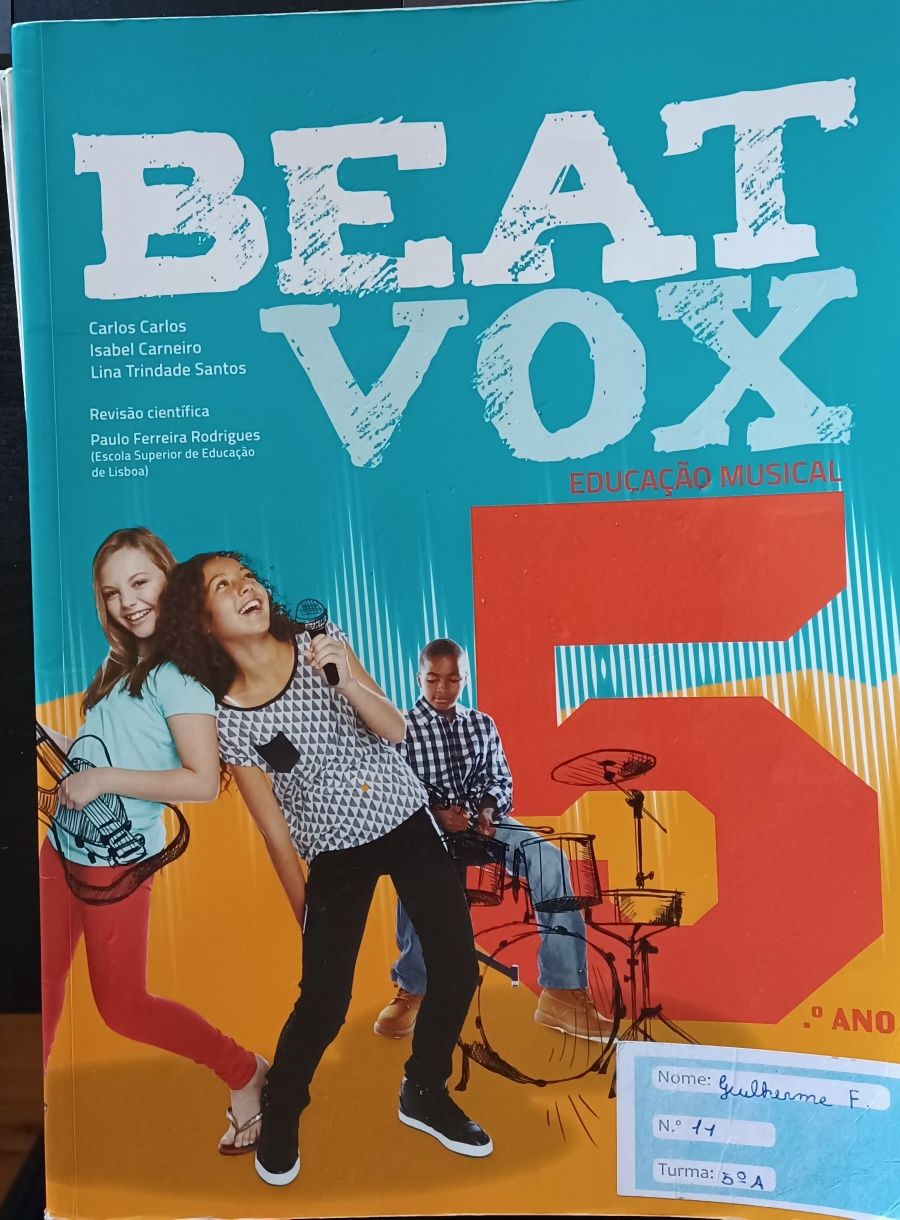 Livros Beat Vox  5°Ano