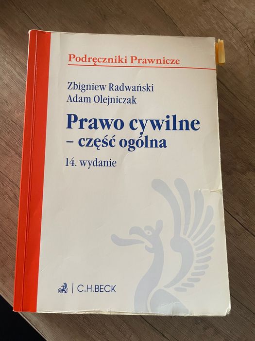 Prawo cywilne - część ogólna Radwański Olejniczak