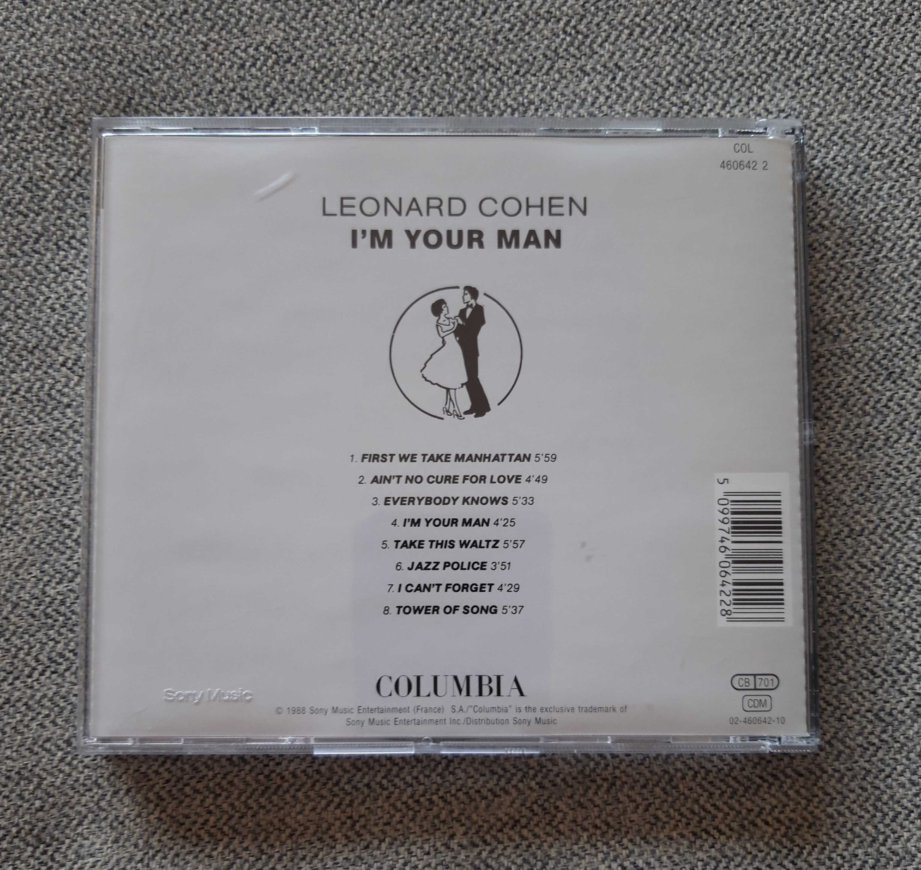 CD música Leonard Cohen "I'm your man"