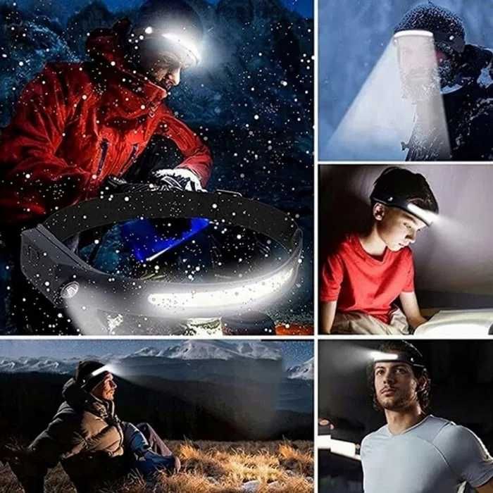 Latarka czołowa lampka na czoło czołówka 350 lm