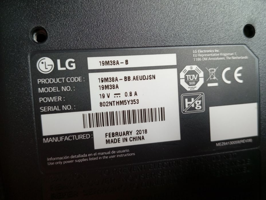 Vendo ecrã LG 22 e teclado sem fio