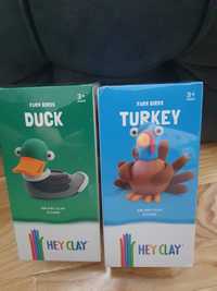 Hey clay zestaw kaczka duck i indyk turkey