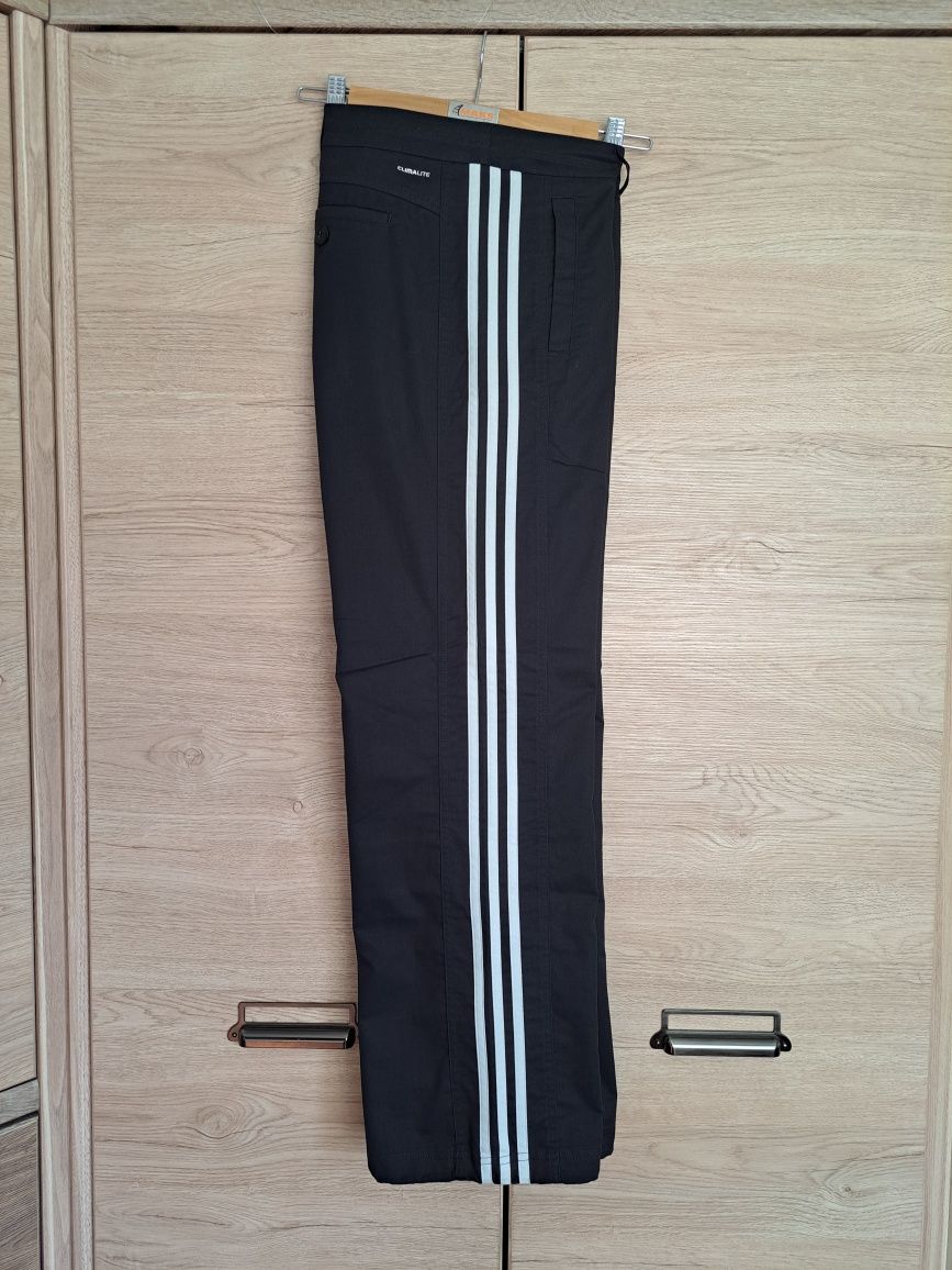 Czarne spodnie Adidas, rozmiar 38