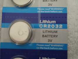 батарейка CR2032  Lithium 3V  литиевая  типа «таблетка»