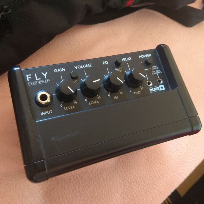 amplificador portátil a pilhas Blackstar FLY 3 Mini Amp BK