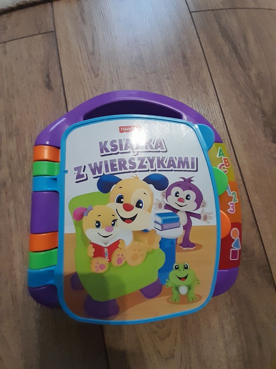 Książka z wierszykami Fisher-Price