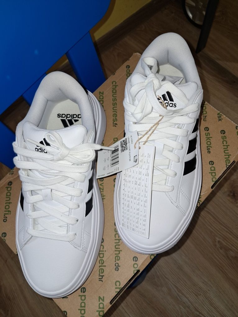 Adidasy-sneakersy-grand-court-platform-IE1092-białe