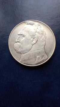 Stare monety 10 złotych 1939 Piłsudski 2RP srebro