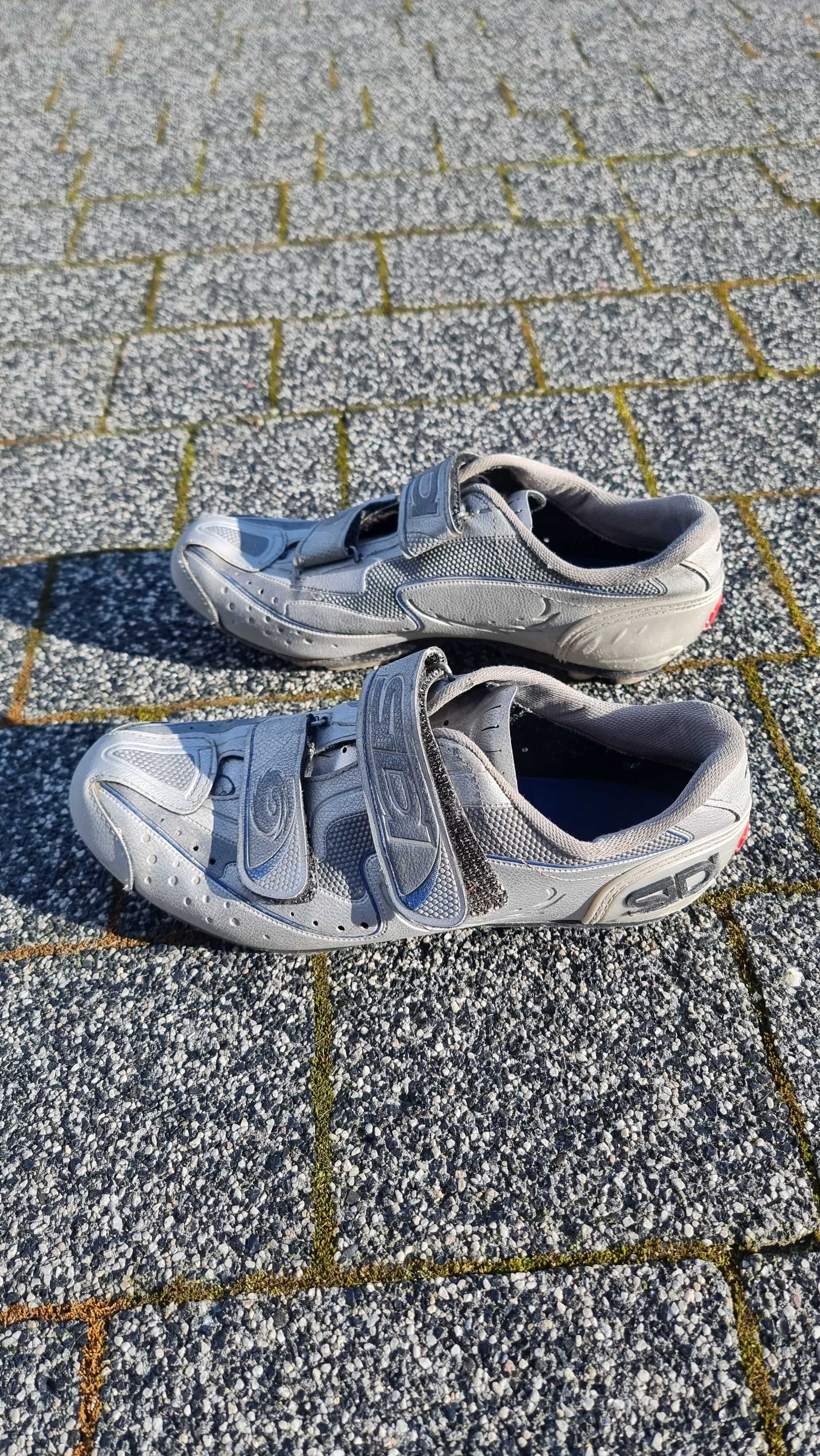 Buty rowerowe SIDI MTB/Gravel z bloczkami Shimano, rozm. 43