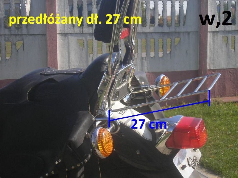 Bagażnik yamaha virago xv 750 xv 1100 standard