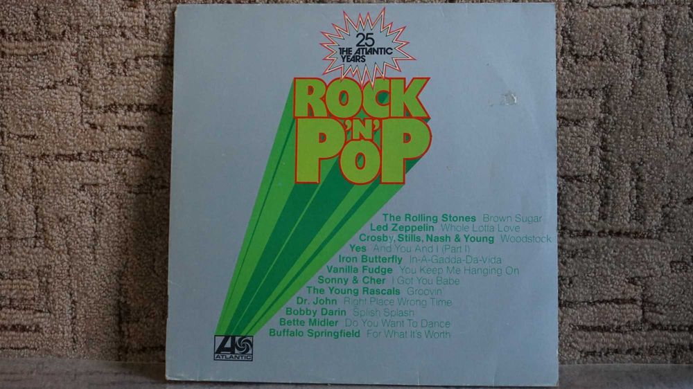 płyta POP ROCK 25 the Atlantic Years