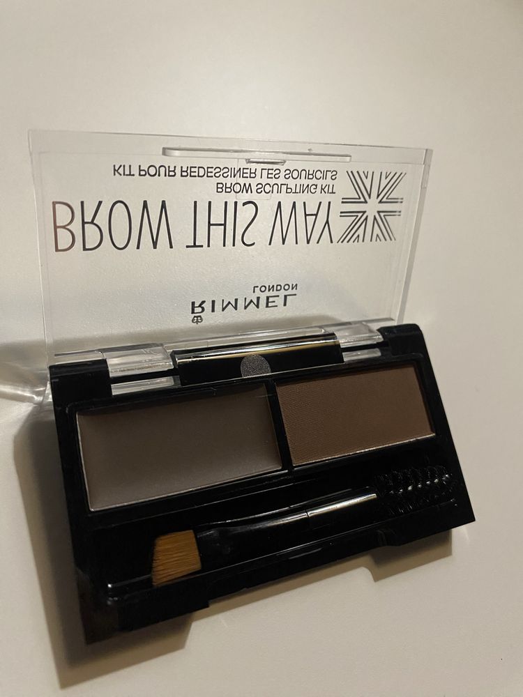 Paleta do brwi Rimmel 03 Dark Brown