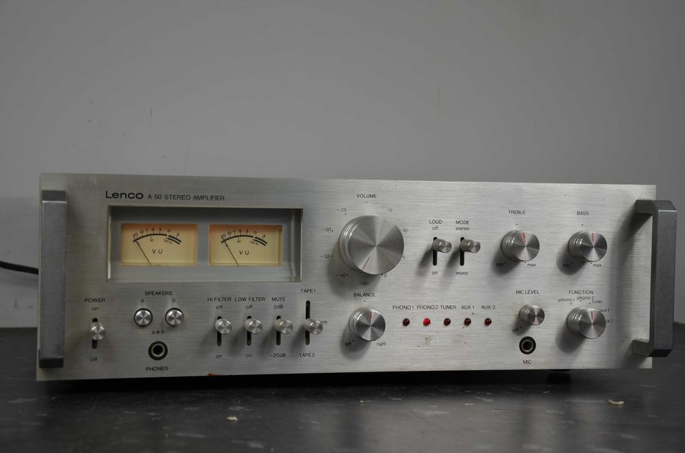 LENCO A-50 Wzmacniacz vintage okazja