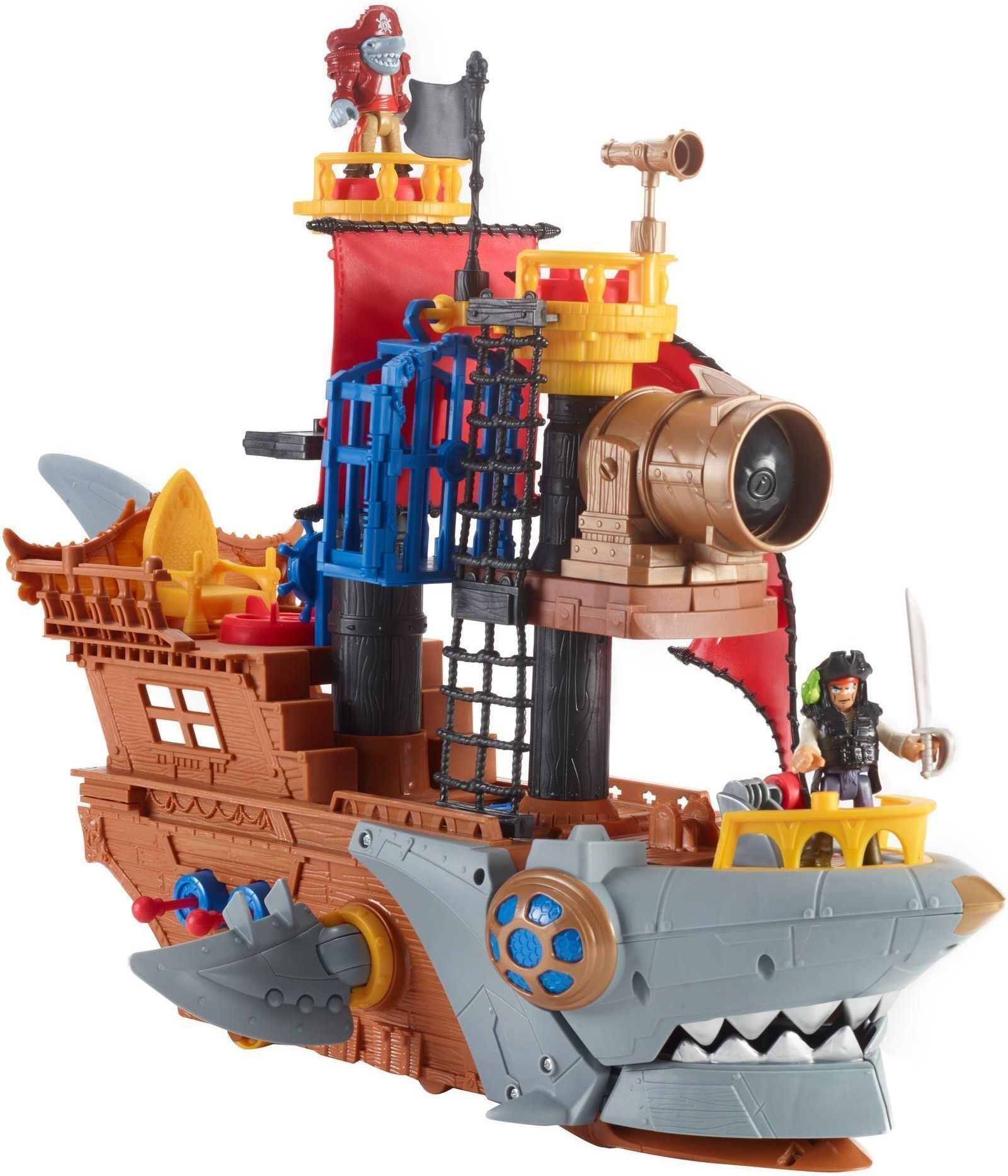 Statek piracki Fisher price imaginext rekin